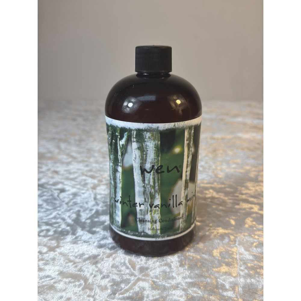 WEN Winter Vanilla Mint Cleansing Conditioner 16 Oz Limited Edition Sealed